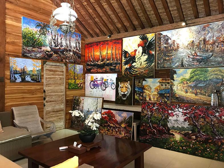 Joglo Villa Bali Penatih Buitenkant foto